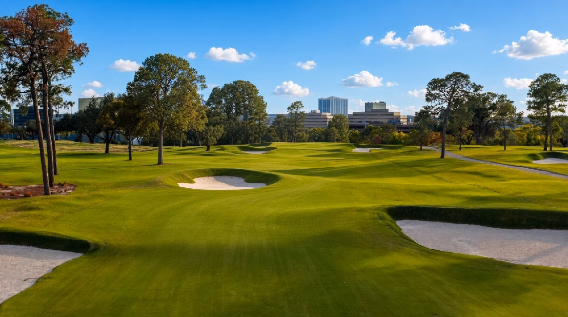 Brook Hollow Golf Club in Dallas, TX - view of Golf Course
