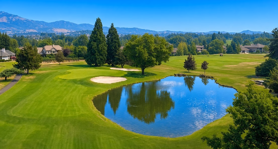 Rogue Valley Country Club in Medford, OR - view of Golf Course<br />
