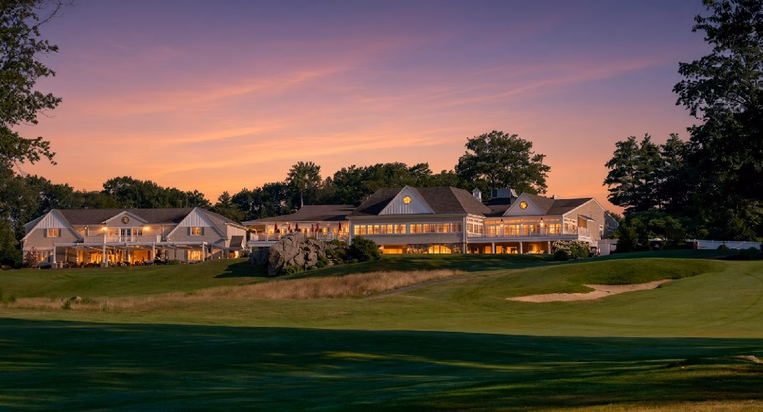 Wollaston Golf Club in Milton, MA - view of Clubhouse
